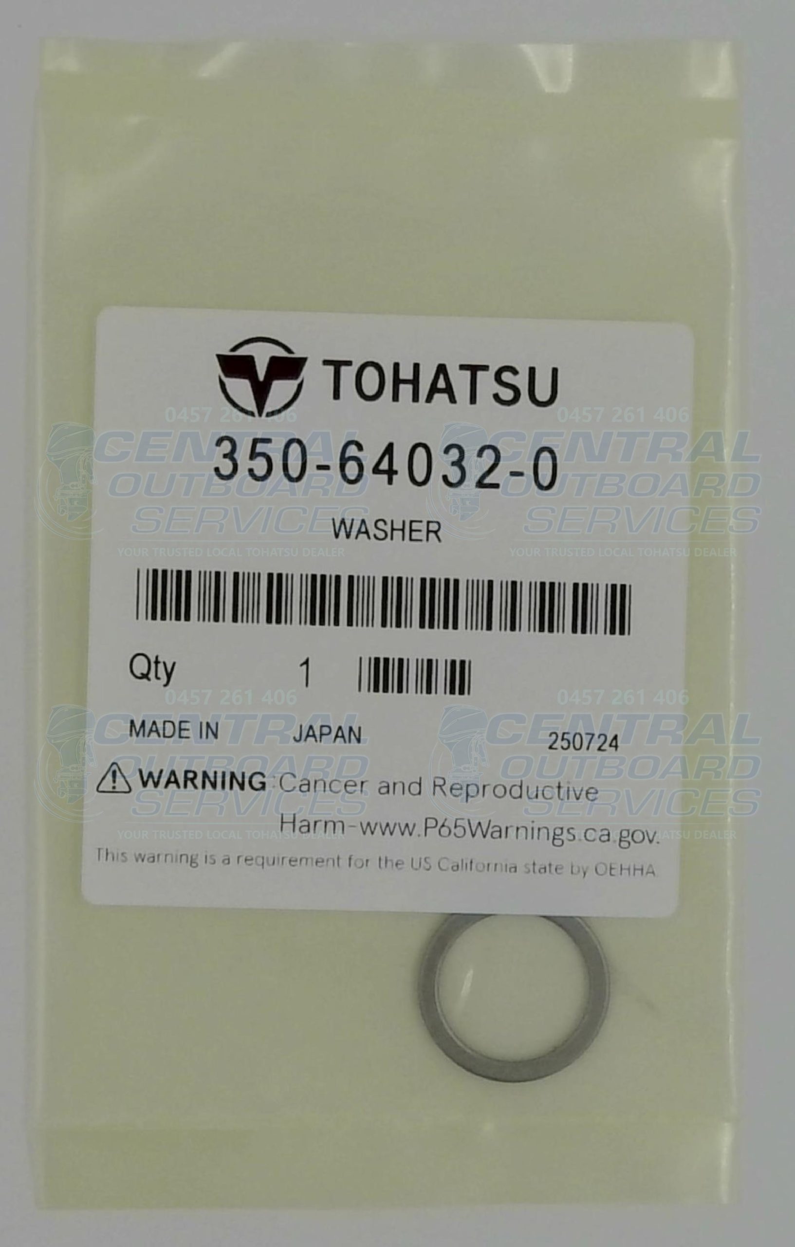 350-64032-0 – Washer – Tohatsu