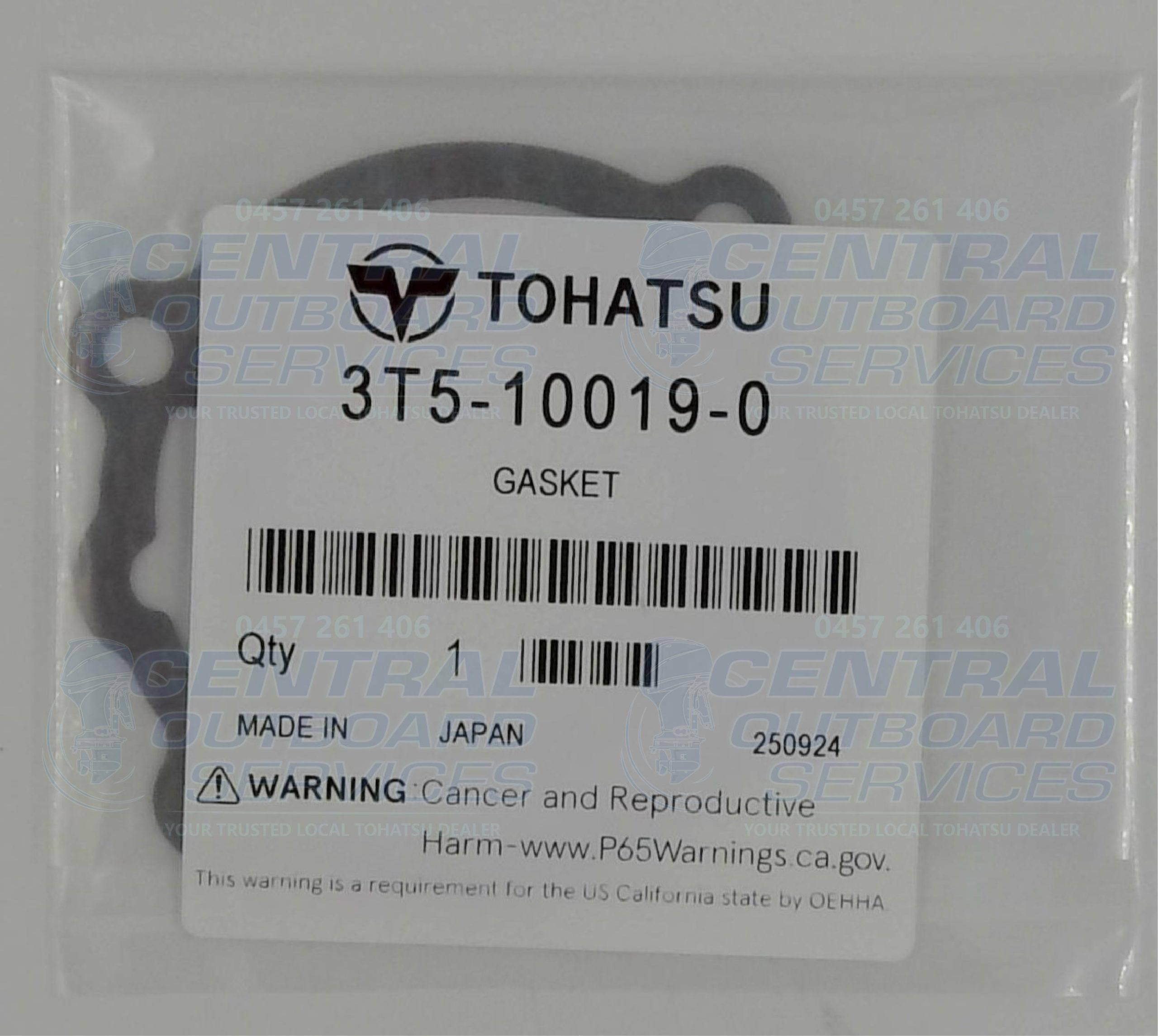 3T5-10019-0 – Gasket – Tohatsu