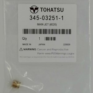 345-03251-1 – Main Jet (#220) – Tohatsu