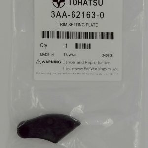 3AA-62163-0 – Trim Setting Plate – Tohatsu