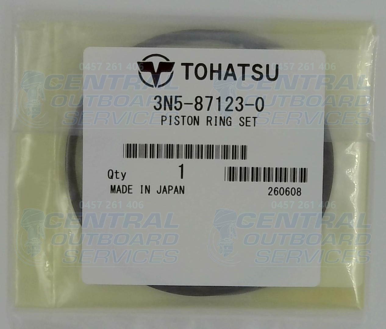 3N5-87123-0 – Piston Ring Set – Tohatsu